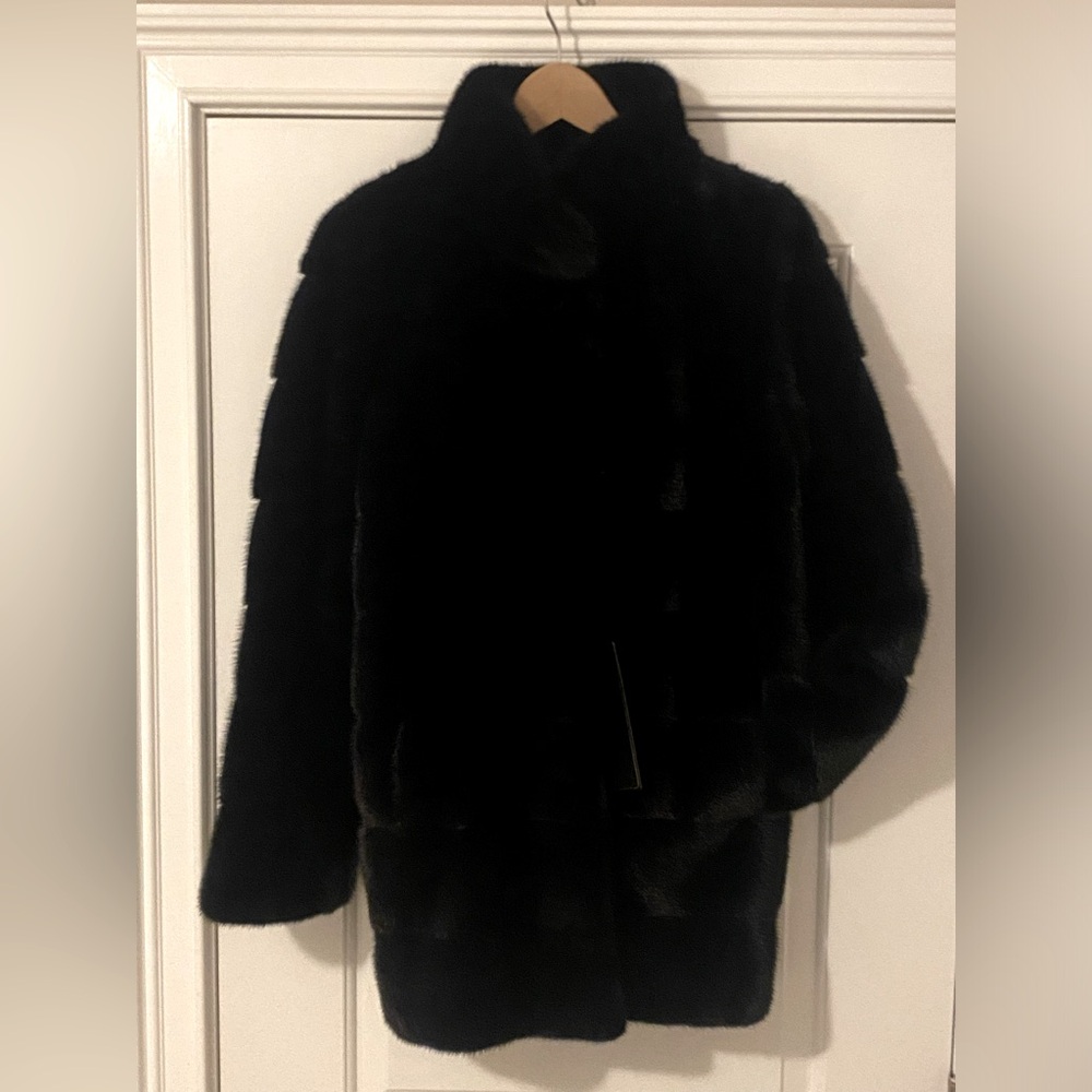 Maurizio Braschi Mink Stroller Coat NWT